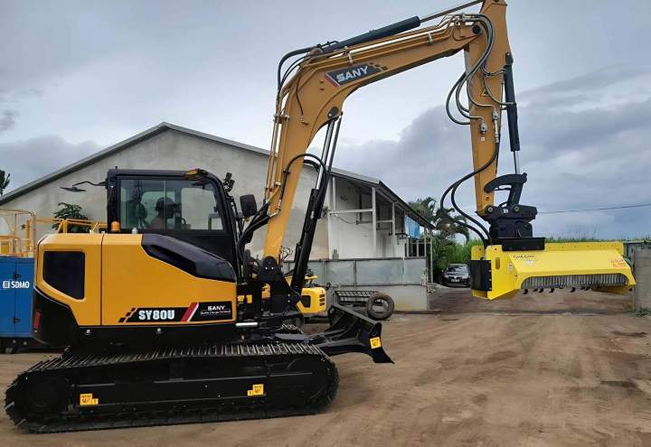 Vente de pelles pour chantier La Réunion