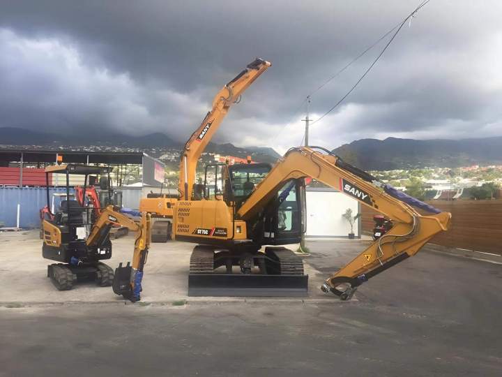 Vente d'engins BTP La Réunion